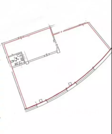 Офис в Санкт-Петербург Ждановская ул., 45 (125 м) - Фото 2