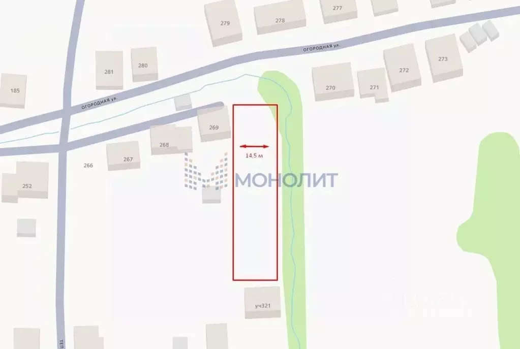 Участок в Нижегородская область, Нижний Новгород д. Никульское, ул. ... - Фото 0