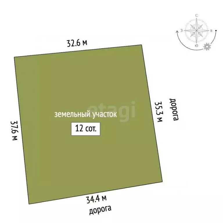 Участок в Крым, Ленинский район, Белинское с/пос, с. Новоотрадное ул. ... - Фото 2