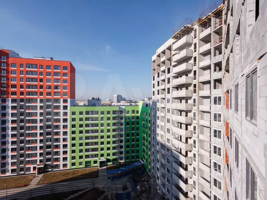 1-к. квартира, 44,2 м, 5/16 эт. - Фото 1