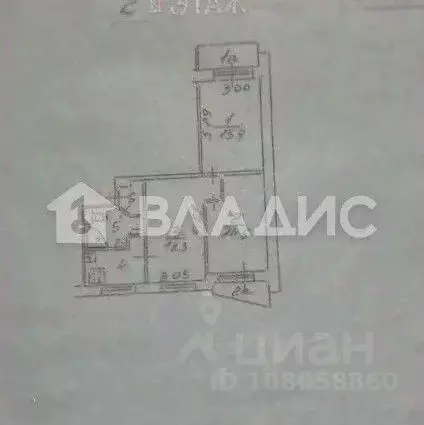 3-к кв. Москва ул. Островитянова, 35 (62.3 м) - Фото 2