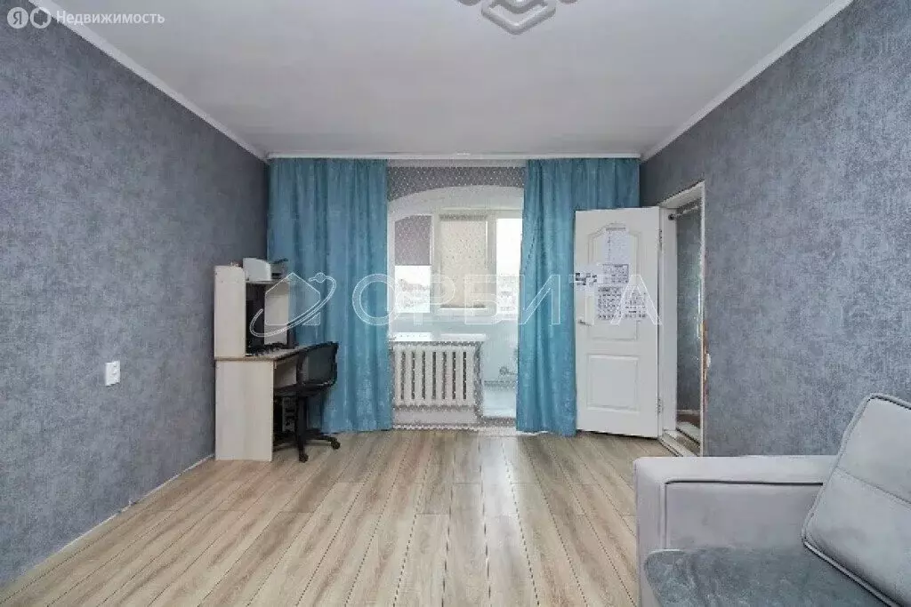 2-комнатная квартира: Тюмень, улица Пржевальского, 34 (50 м) - Фото 1
