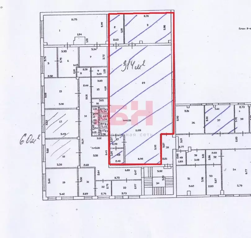 Офис в Пензенская область, Пенза ул. Захарова (314 м) - Фото 2