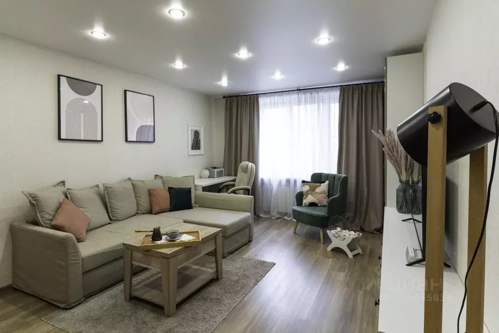 Квартира, 1 комната, 33.29 м - Фото 1