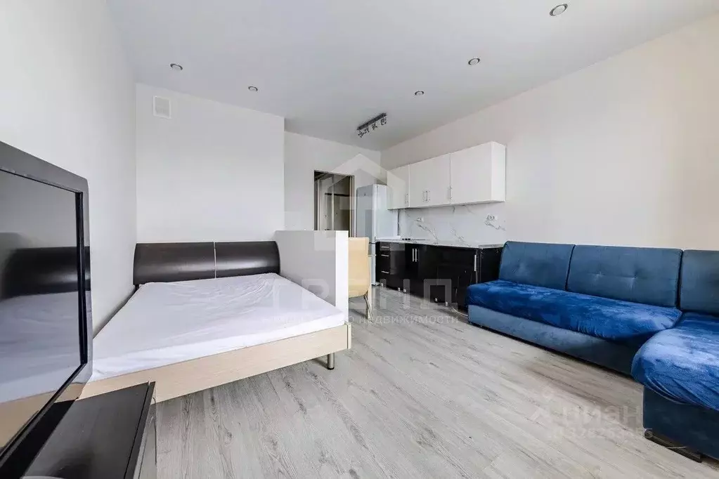 Студия Ленинградская область, Всеволожский район, пос. Бугры ул. ... - Фото 1