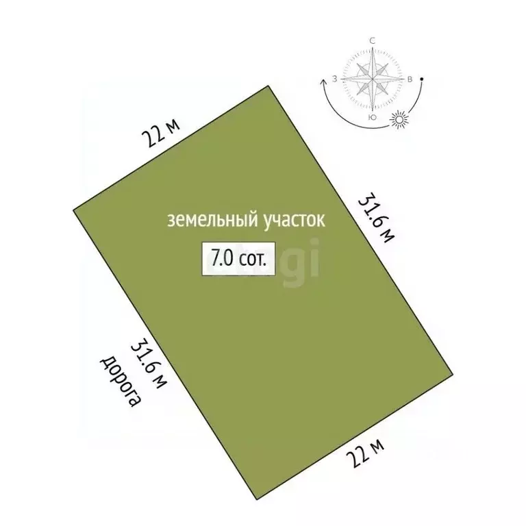 Участок в Тамбовская область, Тамбовский муниципальный округ, д. ... - Фото 2