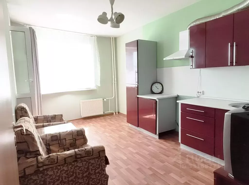 1-к кв. Санкт-Петербург пос. Парголово, ул. Михаила Дудина, 25к1 (39.5 ... - Фото 1