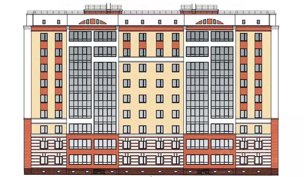 3-к кв. Омская область, Омск ул. А.Н. Кабанова, 2 (80.15 м) - Фото 0