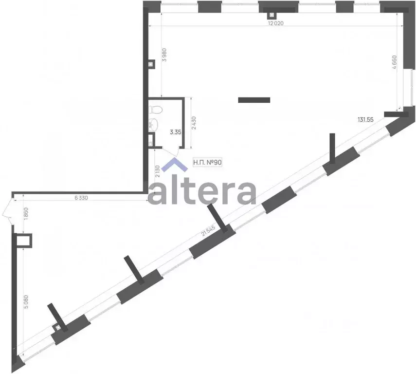 Помещение свободного назначения в Татарстан, Казань Краснококшайская ... - Фото 2