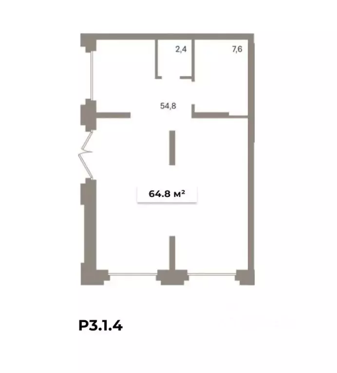 Помещение свободного назначения в Москва Тагильская ул., 6/5 (65 м) - Фото 2