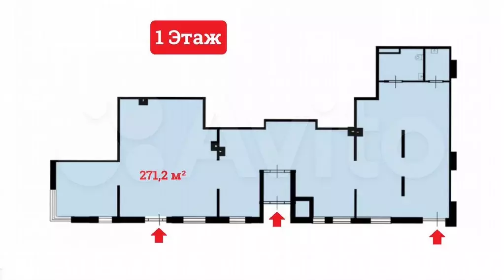 Продажа Торгового помещения - 271,2 м - Фото 0