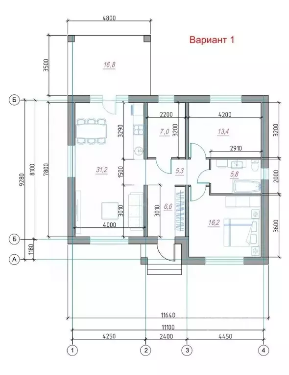 Коттедж в Воронежская область, Рамонский район, Айдаровское с/пос, с. ... - Фото 2