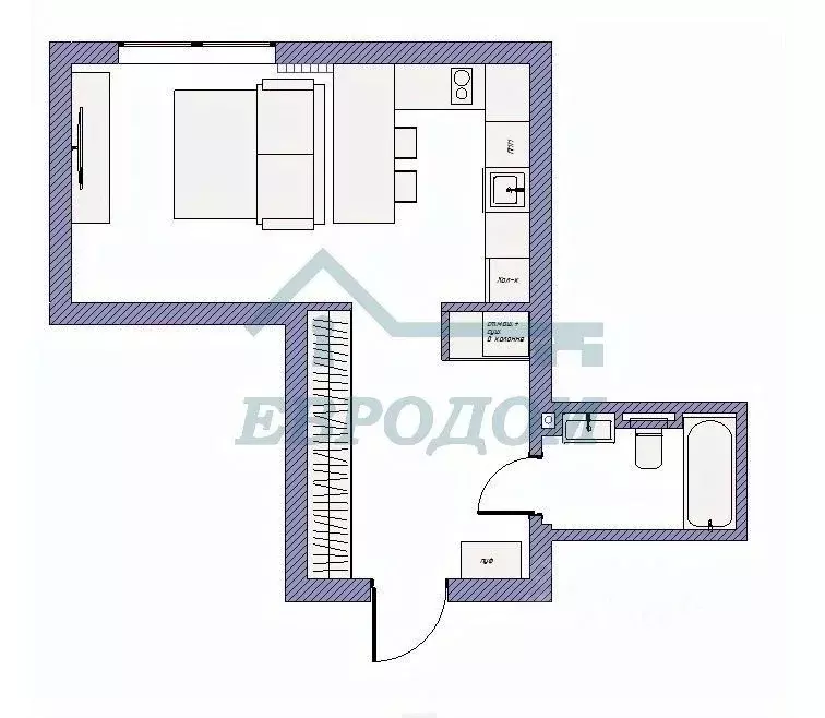 Студия Новосибирская область, Новосибирск Железнодорожная ул., 18 ... - Фото 1