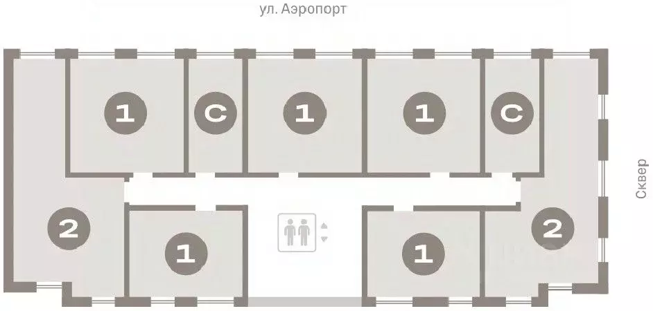 1-к кв. Новосибирская область, Новосибирск ул. Аэропорт, 88 (40.88 м) - Фото 1