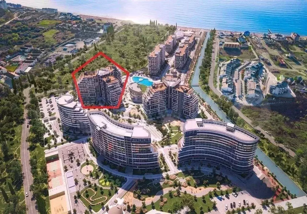 Апартаменты-студия, 22,2 м, 2/3 эт. - Фото 1