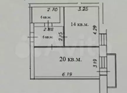 1-к. квартира, 44,4 м, 3/10 эт. - Фото 0
