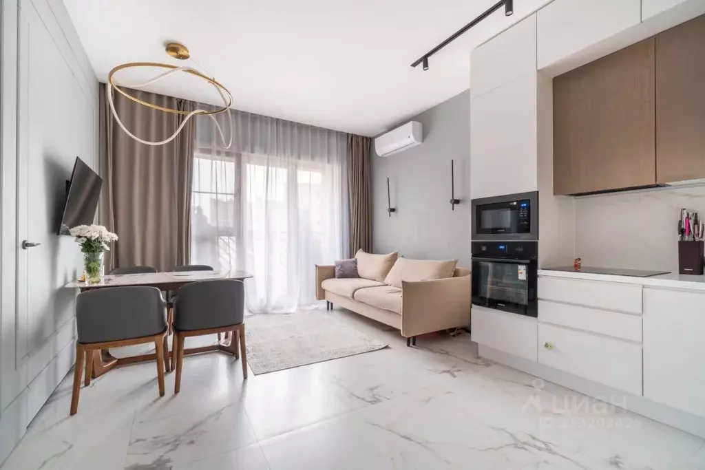 4-к кв. Москва ул. Народного Ополчения, 13 (76.9 м) - Фото 1