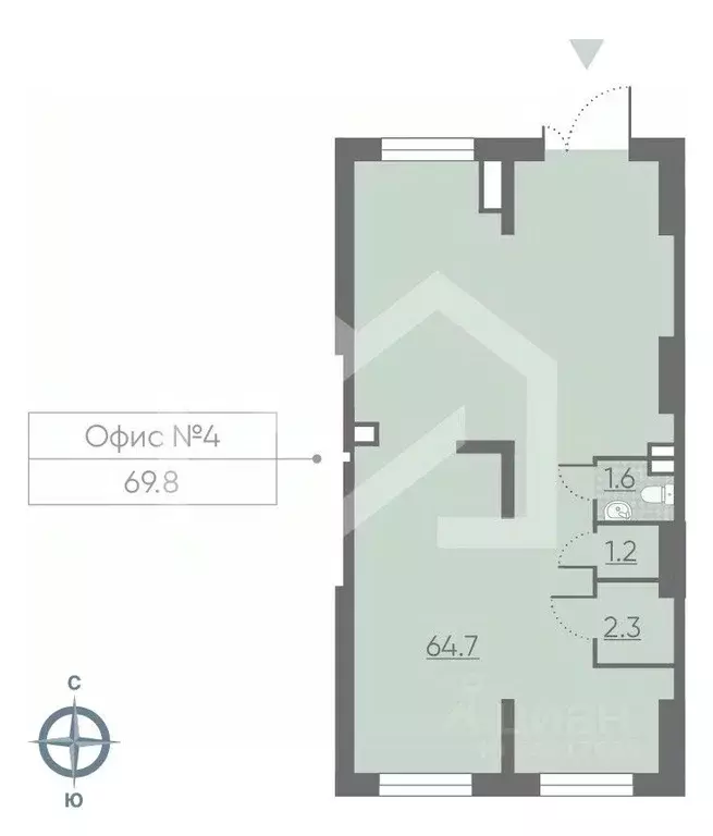 Помещение свободного назначения в Москва Производственная ул., 19к1 ... - Фото 2