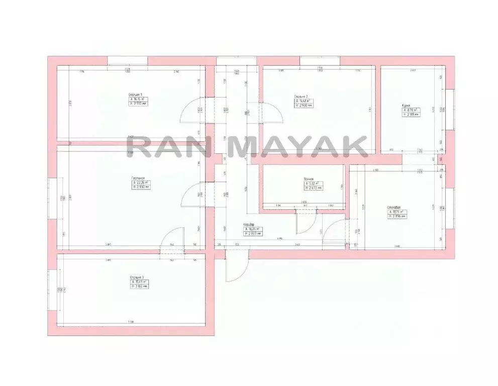 5-к кв. Адыгея, Майкоп ул. Жуковского, 5 (110.3 м) - Фото 1
