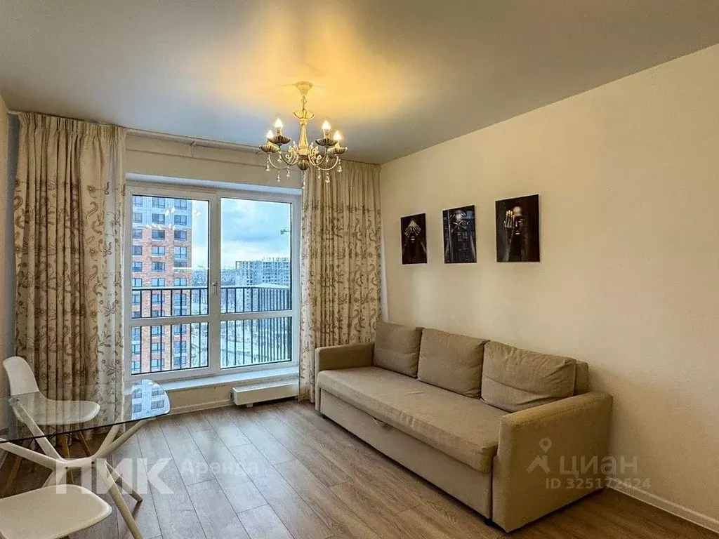 1-к кв. Москва Боровское ш., 2к4 (39.8 м) - Фото 1