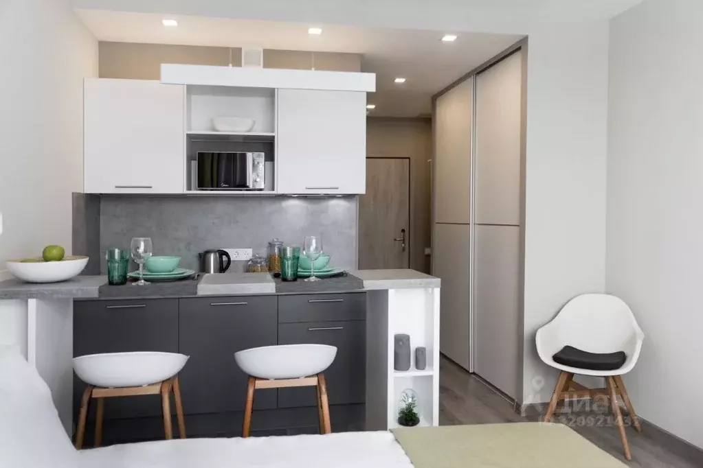 Студия Санкт-Петербург Витебский просп., 101к1 (24.0 м) - Фото 1