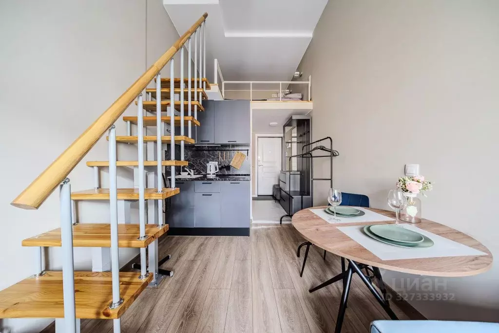 Студия Санкт-Петербург Суворовский просп., 1/8 (24.0 м) - Фото 2