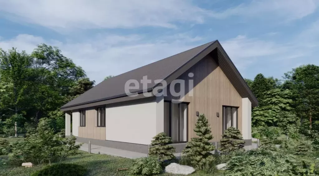 Дом в Курская область, Курский район, Нижнемедведицкий сельсовет, д. ... - Фото 1