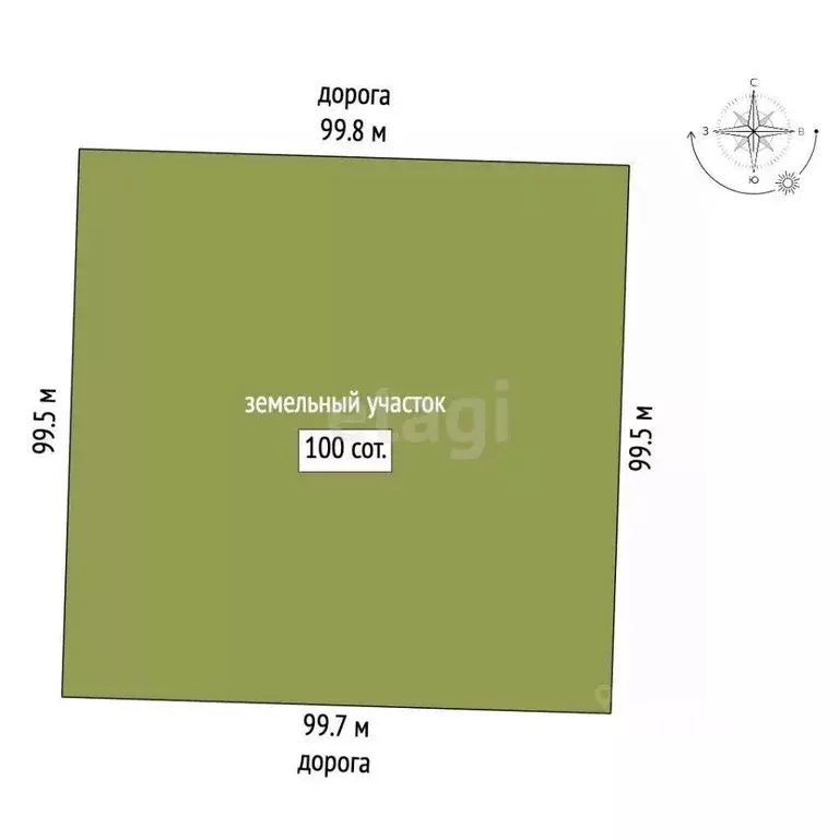 Участок в Крым, Феодосия муниципальный округ, Приморский пгт ул. ... - Фото 1