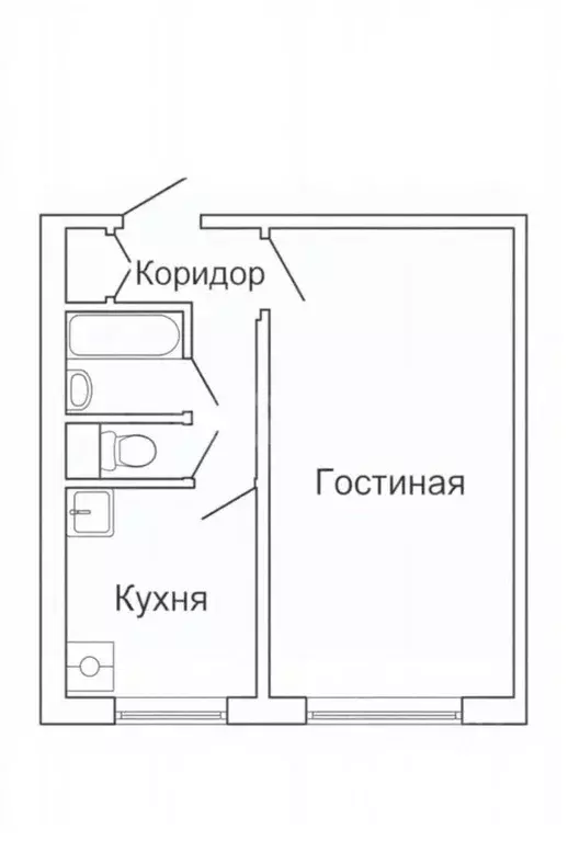 1-к кв. Пермский край, Пермь ул. Александра Матросова, 6 (30.2 м) - Фото 2