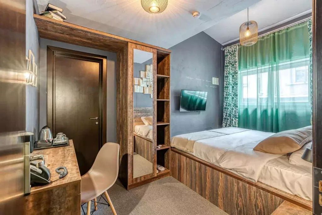 Комната Москва пер. Сивцев Вражек, 45С1 (18.0 м) - Фото 0