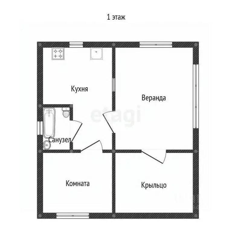 Дом в Башкортостан, Уфимский район, Русско-Юрмашский сельсовет, д. ... - Фото 2