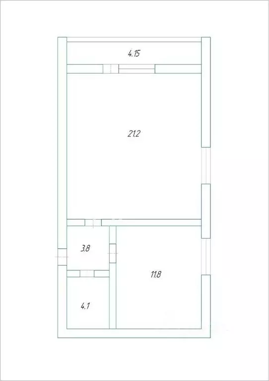 1-к кв. Самарская область, Самара просп. Карла Маркса, 4А (45.0 м) - Фото 2