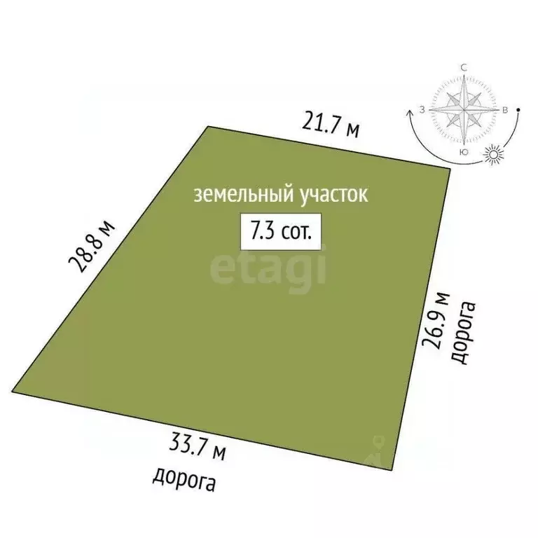 Участок в Крым, Симферопольский район, Добровское с/пос, с. Пионерское ... - Фото 1
