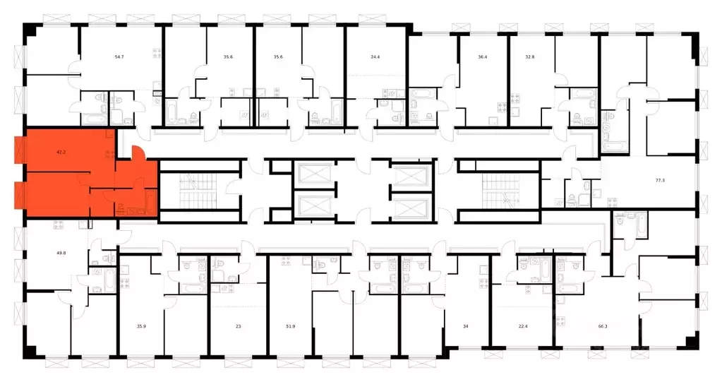 1-к кв. Московская область, Котельники Ковровый мкр, Томилинский ... - Фото 2