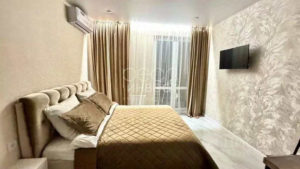 Студия Краснодарский край, Сочи ул. Искры, 88к3 (30.4 м) - Фото 1