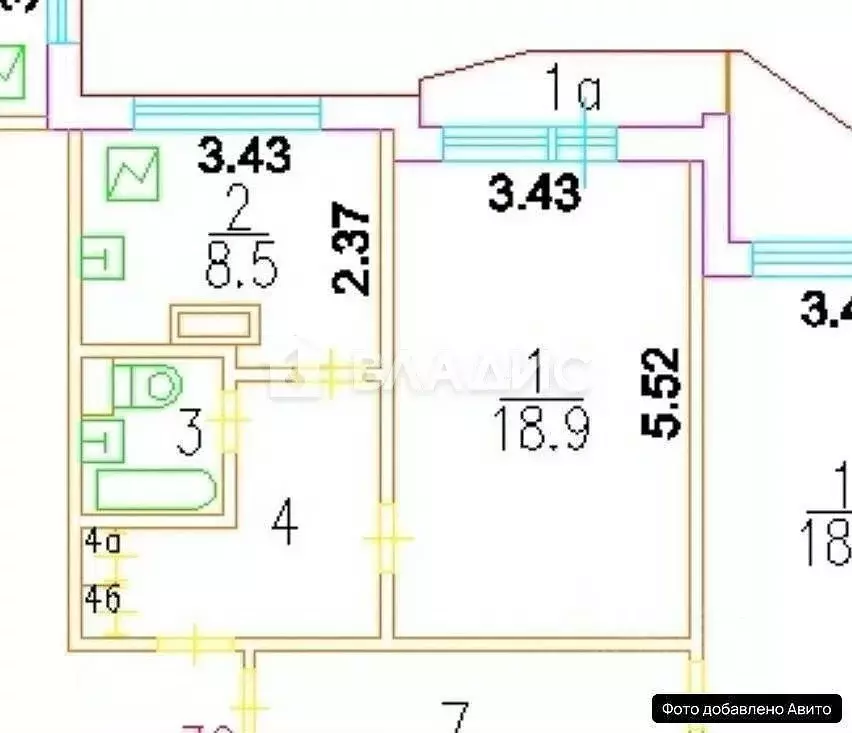 1-к кв. Москва ул. 800-летия Москвы, 32 (37.8 м) - Фото 1
