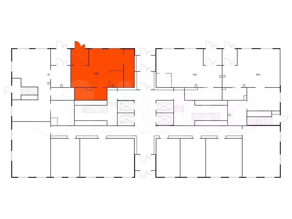 Продам помещение свободного назначения, 68.5 м - Фото 1