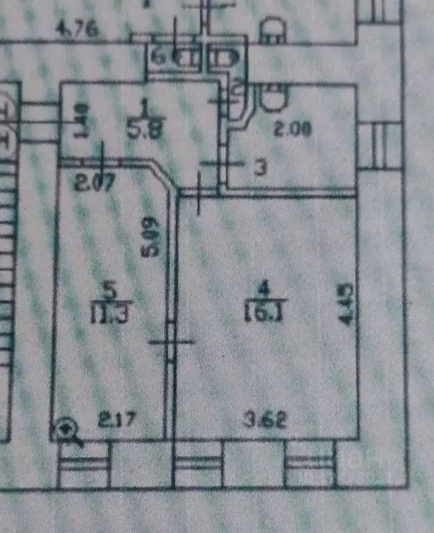 1-к кв. Санкт-Петербург 17-я Васильевского острова линия, 42 (39.5 м) - Фото 2