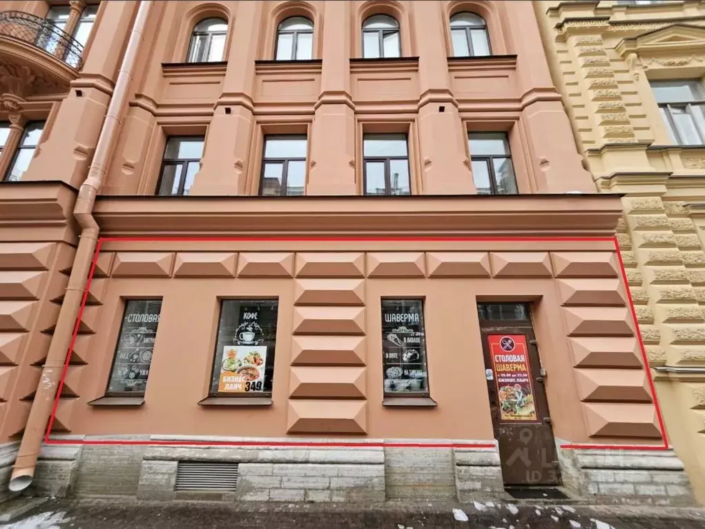 Помещение свободного назначения в Санкт-Петербург Пушкинская ул., 6 ... - Фото 1