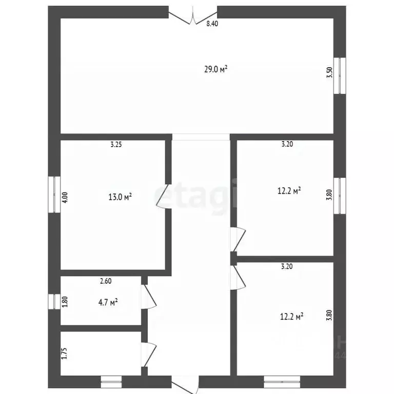 Дом в Тюменская область, Тюмень Царево СНТ,  (95 м) - Фото 2