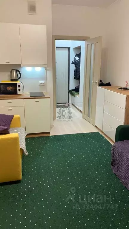 Студия Ленинградская область, Мурино Всеволожский район, бул. ... - Фото 2