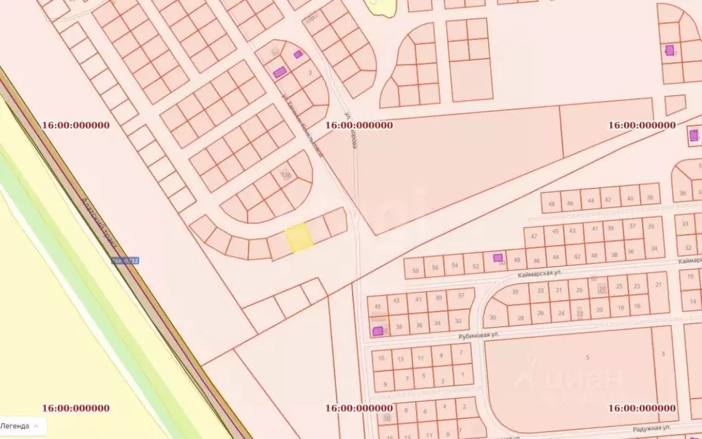 Участок в Татарстан, Высокогорский район, Чернышевское с/пос, с. ... - Фото 1