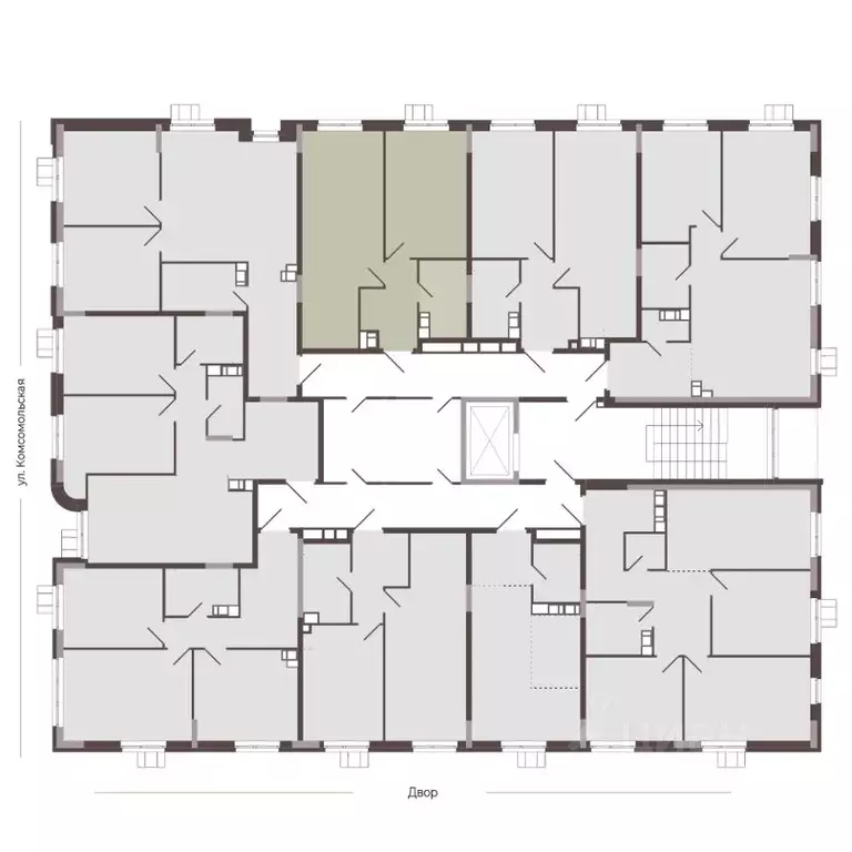 1-к кв. Нижегородская область, Нижний Новгород Соцгород жилрайон, 1-й ... - Фото 2