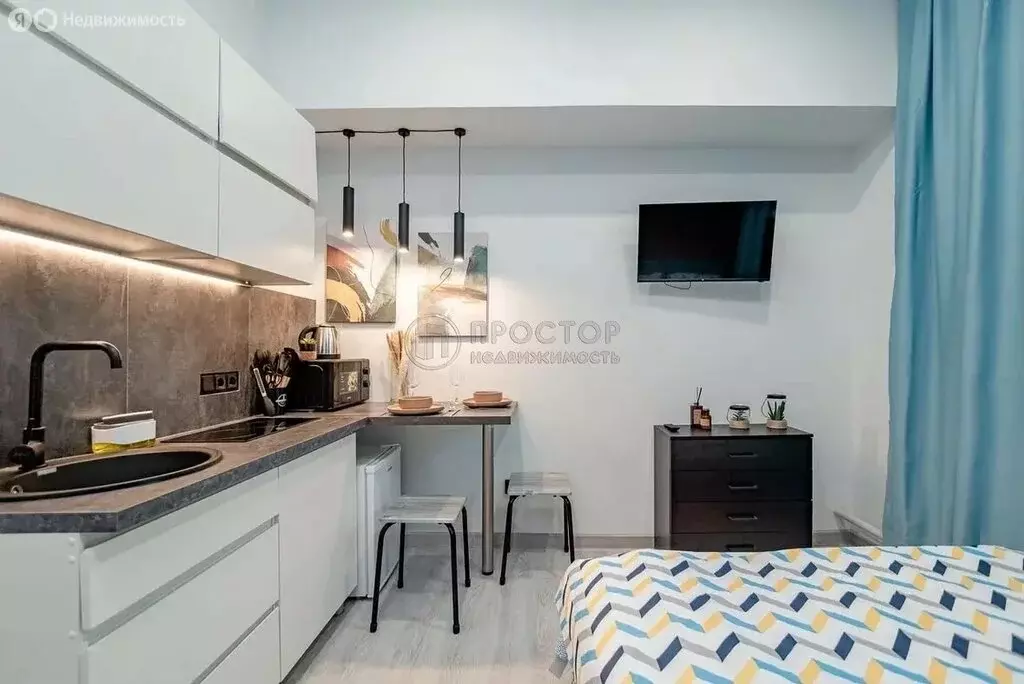 Квартира-студия: Москва, 3-я Магистральная улица, 20Б (13 м) - Фото 1