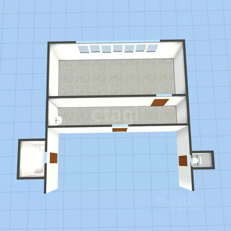Комната Белгородская область, Губкин ул. Раевского, 3 (22.9 м) - Фото 2