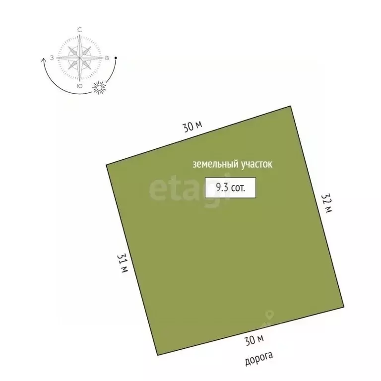 Участок в Тюменская область, Тюменский муниципальный округ, с. Каменка ... - Фото 2