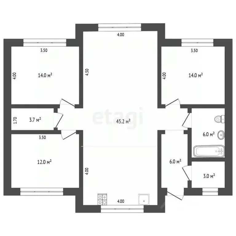 Дом в Тюменская область, Тюменский муниципальный округ, д. Падерина ... - Фото 2