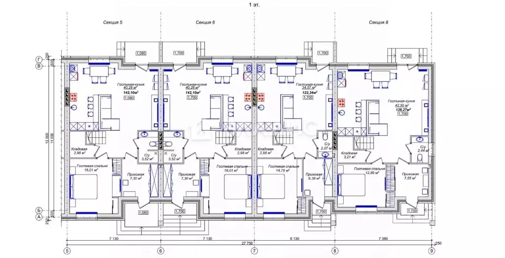 Таунхаус в Волгоградская область, Волгоград Совнаркомовская ул., 19 ... - Фото 2