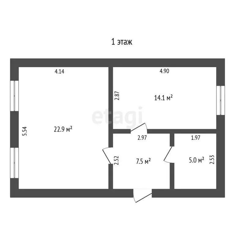Дом в Лениногорск, Зелёный переулок (982 м) - Фото 1