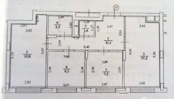 3-к кв. Нижегородская область, Нижний Новгород ул. Новокузнечихинская, ... - Фото 2